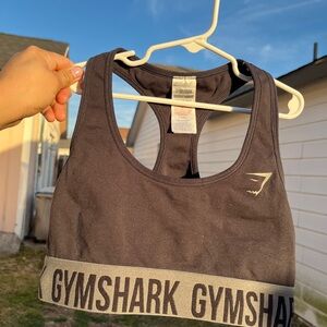 Gymshark Charcoal Racerback Top